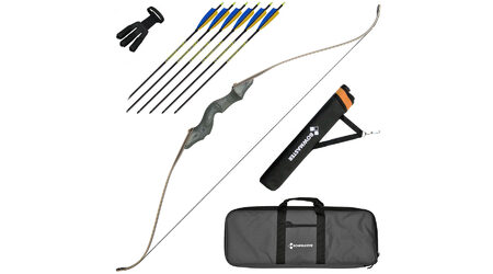 купите АКЦИЯ! Традиционный лук Bowmaster Black Bear - комплект в Ставрополе