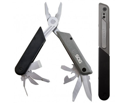 Купите мультитул SOG Baton Q3 ID1021 (пассатижи, клинок, стамеска, открывашки, напильник, отвертки, шило) в Ставрополе в нашем интернет-магазине