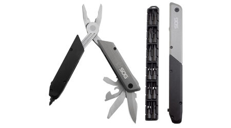 купите Мультитул SOG Baton Q4 / ID1031 (пассатижи, открывашки, напильник, клинок, бит-драйвер) в Ставрополе