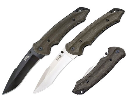 Купите складной нож SOG Kiku Folder Large Satin и Black TiNi (KU1011 - KU1012) в Ставрополе в нашем интернет-магазине