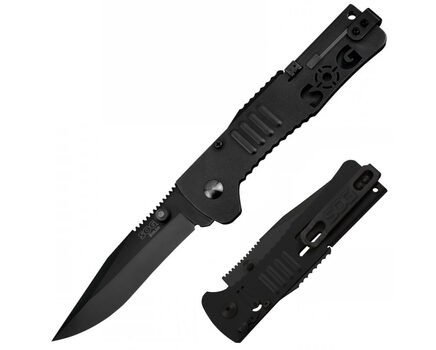 Купите полуавтоматический складной нож SOG SlimJim Black SJ32 в Ставрополе в нашем интернет-магазине