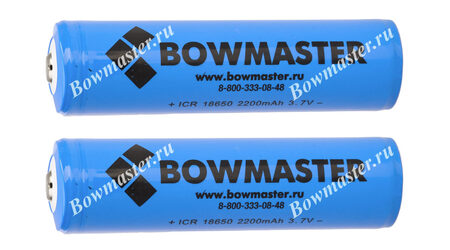 купите Литий-ионный аккумулятор с защитой BowMaster 18650 2400 mAh (2 шт.) в Ставрополе