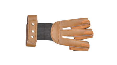 купите Перчатка кожаная JX502 коричневая для стрельбы из лука в Ставрополе