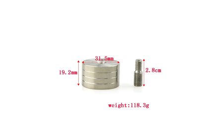 купите Грузик 116 грамм Bowmaster PR617 для карбоновых стабилизаторов в Ставрополе