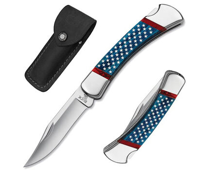 Купите складной нож Buck 110 Stars & Stripes Folding Hunter Limited Edition 0110BLSUSA в Ставрополе в нашем интернет-магазине