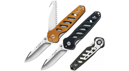 купите Складной нож-пила Buck Alpha CrossLock 0183GRS и 0183ORS в Ставрополе