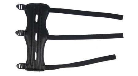 купите Крага для защиты предплечья Junxing JX107A (черная, кордура, 3 липучки) в Ставрополе