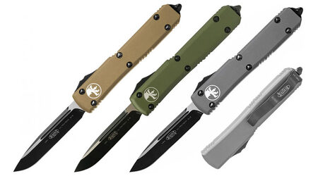 купите Автоматический выкидной нож Microtech Ultratech S/E Standard Drop Point / 121-1GY - 121-1OD - 121-1TA в Ставрополе