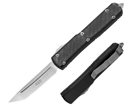 Купите автоматический выкидной нож Microtech Ultratech Tanto Contoured Chassis Carbon Fiber 123-4CF в Ставрополе в нашем интернет-магазине