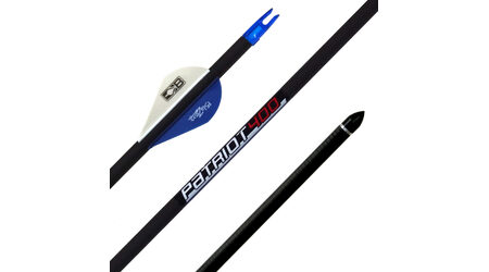 купите Карбоновая стрела для лука Bowmaster Patriot 400 оперение 2'' Blazer в Ставрополе