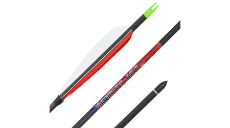 купите Карбоновая стрела для лука Bowmaster Patriot 400 с натуральным оперением 5 дюймов в Ставрополе