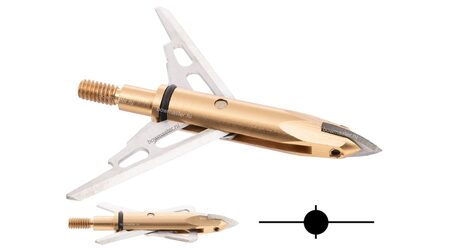 купите Наконечники охотничьи TP224 раскрывающиеся, 100 гран, 2 лезвия (6 шт) в Ставрополе