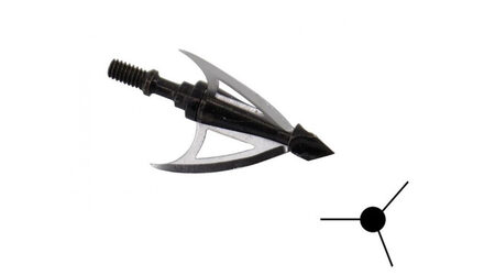 купите Наконечники охотничьи TP238 фиксированные, 100 гран, 3 лезвия (3 шт.) в Ставрополе