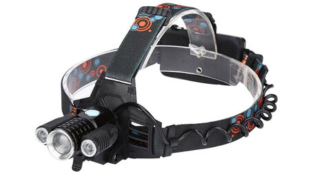 купите Светодиодный налобный фонарь UltraFire W-603 (Cree XML T6 + 2 Q5) 3500 люмен в Ставрополе