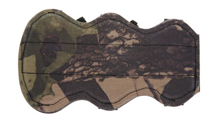 купите Крага для защиты руки от тетивы Topoint TP107 (двусторонняя камуфляж/черная, кордура, 3 застежки) в Ставрополе