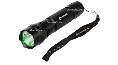 купите Светодиодный фонарь зеленого света Bowmaster 102 Small Green (Cree Q5) 250 люмен в Ставрополе