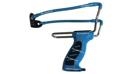 купите Рогатка спортивная Man-Kung MK-SL08/BL (синие рукоять и тетива) в Ставрополе