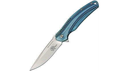 купите Нож складной Columbia River Ripple 2 Blue Stainless Handle IKBS® Flipper - CR/K400BXP в Ставрополе