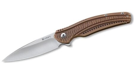 купите Нож складной Columbia River Ripple Bronze Coating Stainless Steel Handle IKBS® Flipper - CR/K406BXP в Ставрополе
