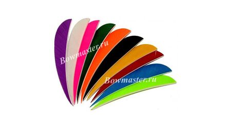 купите Натуральное оперение для стрел  AMG Feathers Parabolic 4 дюйма в Ставрополе