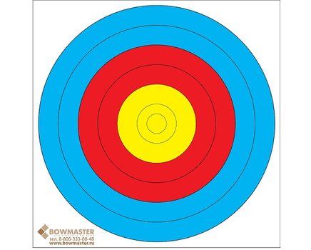 Купите армированную мишень для стрельбы из лука и арбалета JVD Target Face Fita 45x45 в Ставрополе в нашем магазине