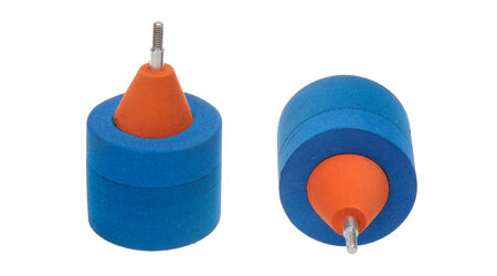 купите Наконечники спортивные Bowmaster - Резиновый, диаметр 35 мм. Цвет - желтый. в Ставрополе